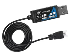 EZ-Wings EZ-029Mini P-51 Mustang 450mm, 2.4GHz RTF inkl. 2x LiPo 3.7V 400mAh & USB Ladegerät