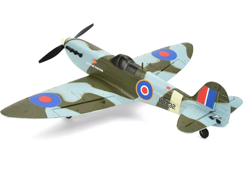 EZ-Wings EZ-026Mini Spitfire MK II 450mm, 2.4GHz RTF inkl. 2x LiPo 3.7V 400mAh & USB Ladegerät
