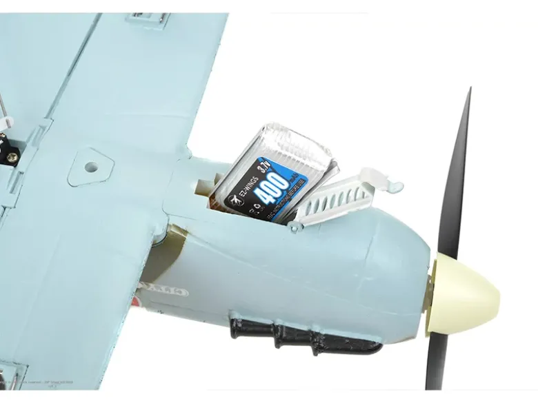 EZ-Wings EZ-026Mini Spitfire MK II 450mm, 2.4GHz RTF inkl. 2x LiPo 3.7V 400mAh & USB Ladegerät