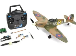 EZ-Wings EZ-025Mini Spitfire MK II 450mm, 2.4GHz RTF inkl. 2x LiPo 3.7V 400mAh & USB Ladegerät