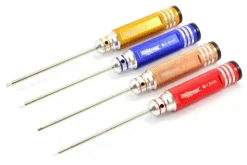 Fastrax FAST617Gehärteter Sechskantschlüssel-Satz - 1,5mm/2mm/2,5mm/3mm