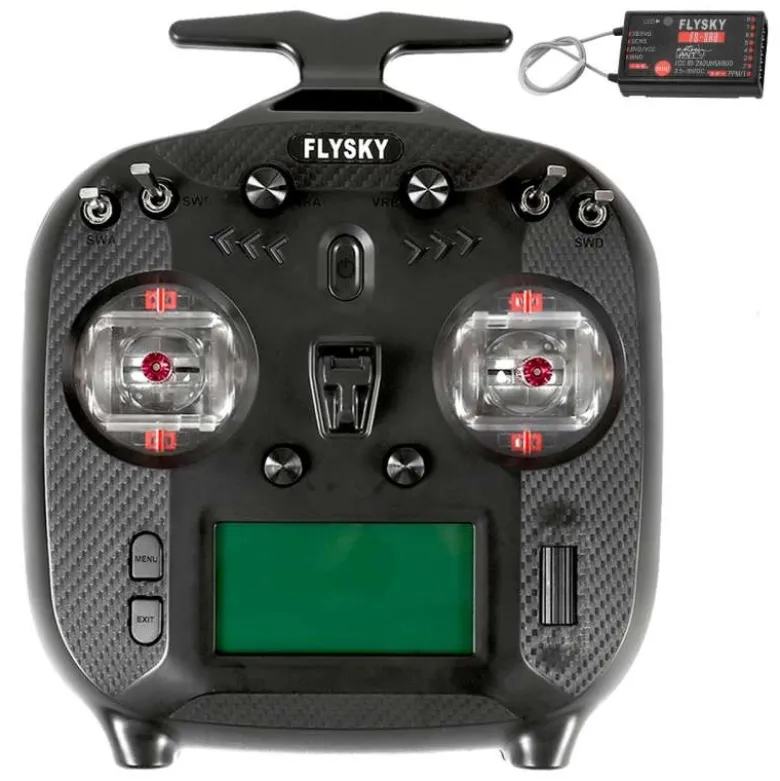 Flysky FS005FS-ST8 8-Kanal Sender mit Empfänger EU-Version mit deutscher Schnellanleitung