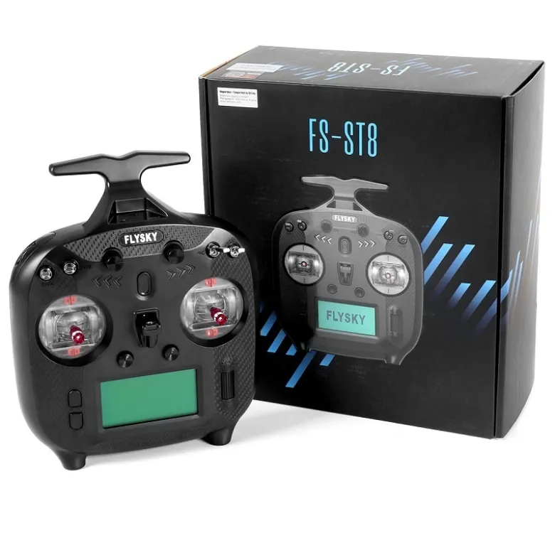 Flysky FS006FS-ST8 Upgrade 8-Kanal Sender mit Empfänger EU-Version mit deutscher Schnellanleitung