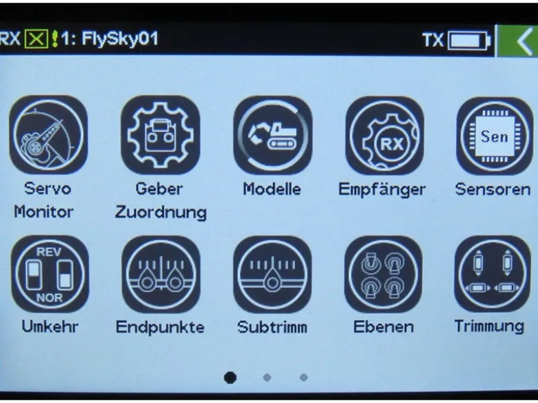 Flysky 4100618-Kanal Paladin PL18 EV 4D Standardversion DE