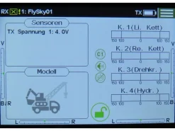 Flysky 4100618-Kanal Paladin PL18 EV 4D Standardversion DE