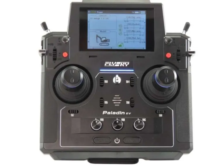 Flysky 41001Paladin PL 18 EV Flagship-Edition 18-Kanal, 4D-Sticks, Computerfernsteuerung mit 2 Empfängern (12 und 8 Kanal)