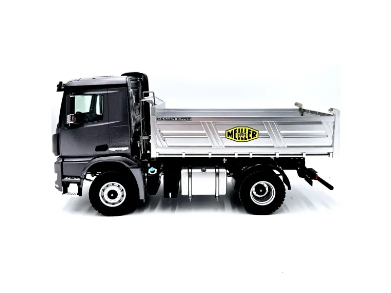 Fm-electrics FM_EMBA4x4K-grMercedes-Benz Arocs 4x4 Kipper LKW 1:14 RTR Metall, elektro anthrazit