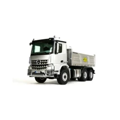 Fm-electrics FM_EMBA6x6K-siMercedes-Benz Arocs 6x6 Kipper LKW 1:14 RTR Metall, elektro silber