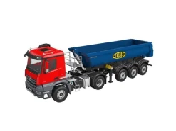 Fm-electrics FM_EMBAZM4x4SETroZugmaschine Arocs 4x4 mit Meiller Auflieger 1:14 RTR elektro rot