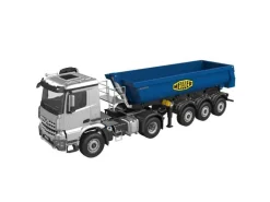 Fm-electrics FM_EMBAZM4x4SETsiZugmaschine Arocs 4x4 mit Meiller Auflieger 1:14 RTR elektro silber