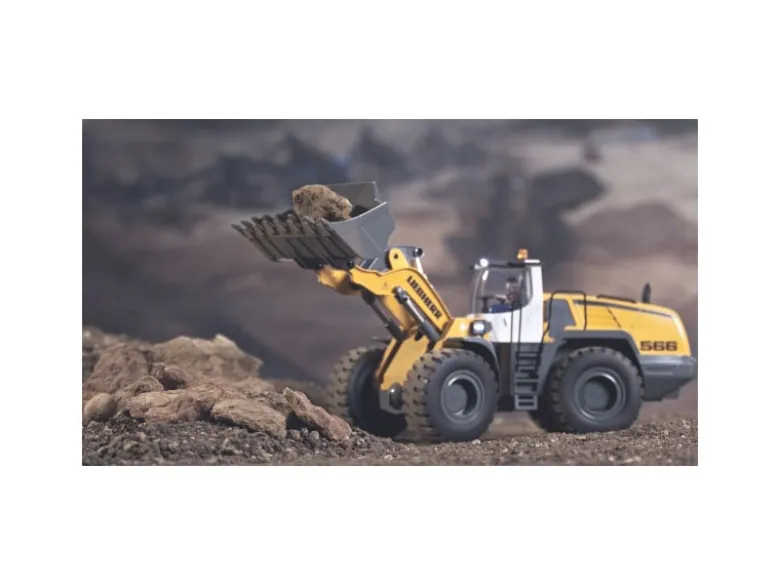 Fm-electrics FM_L566-ProLiebherr L566 Metall-Radlader Pro-Version 4WD