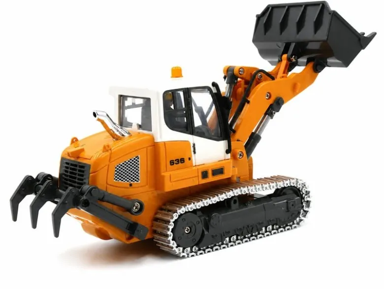 Fm-electrics FM50636636 Bulldozer vollproportionale Planierraupe 1:50 RTR Hochwertige Metallverarbeitung, realistische Funktionen