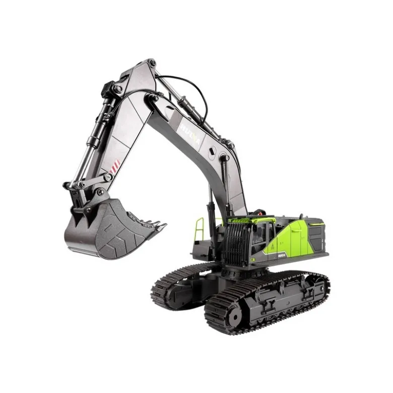 Fm-electrics FM1593Kettenbagger 1:14 RTR grün mit hochwertiger Technik