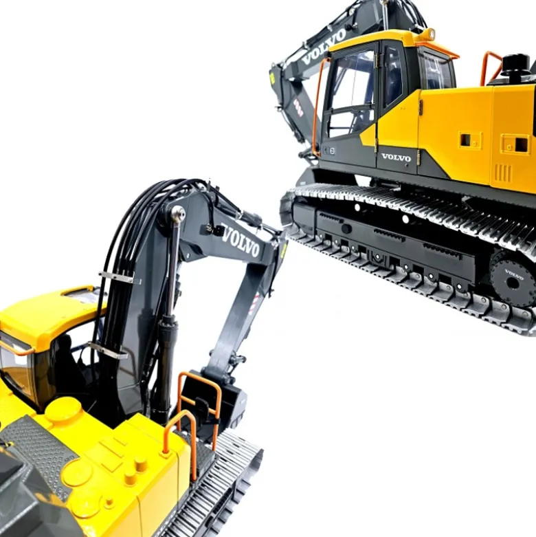 Fm-electrics 1681-3Volvo-Vollmetallbagger hydraulisch + Verstellausleger 1:14