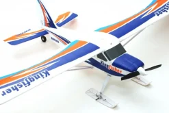 FMS DPFMS103RF-REFV3Kingfisher Trainer 1400mm RTF, Combo mit Reflex Gyro System inkl. Schwimmer + Skis