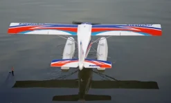 FMS DPFMS103RF-REFV3Kingfisher Trainer 1400mm RTF, Combo mit Reflex Gyro System inkl. Schwimmer + Skis