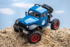 FMS FMS12401BLUFCX24 Power Wagon Mud-Racer 4WD 1:24 blau 2.4GHz 100% RTR