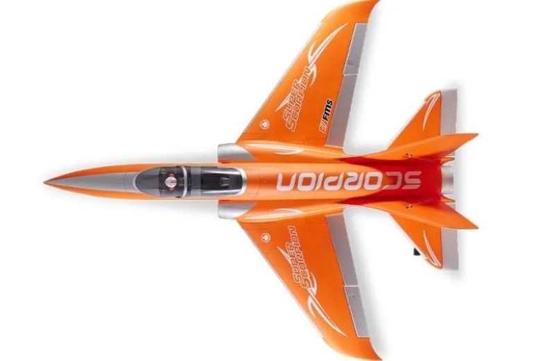 FMS FMS145POR8SSuper Scorpion V2 EDF 90 orange - 114cm 8S