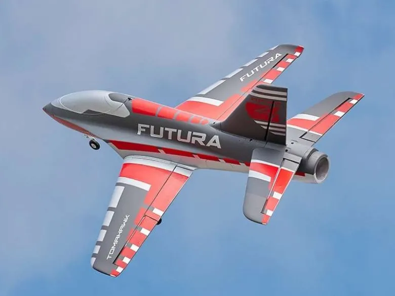 FMS FMS142PRDFutura Jet EDF 64 PNP 900mm - rot