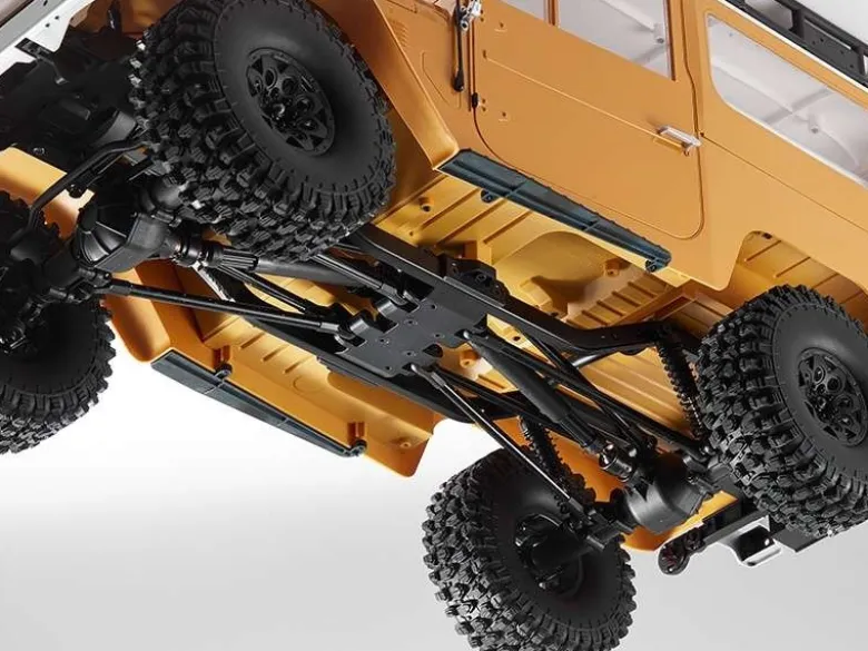 FMS FMS11035RSBUToyota Land Cruiser FJ40 4WD Crawler 1:10 2.4GHz RTR, blau