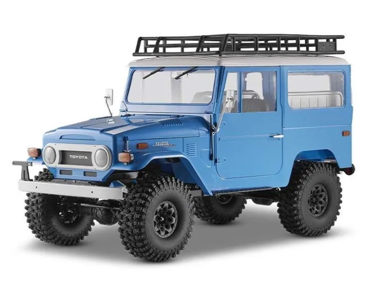 FMS FMS11035RSBUToyota Land Cruiser FJ40 4WD Crawler 1:10 2.4GHz RTR, blau