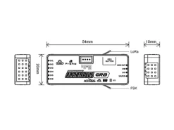 FrSky 2202.316Empfänger Archer Plus GR8 2,4Ghz