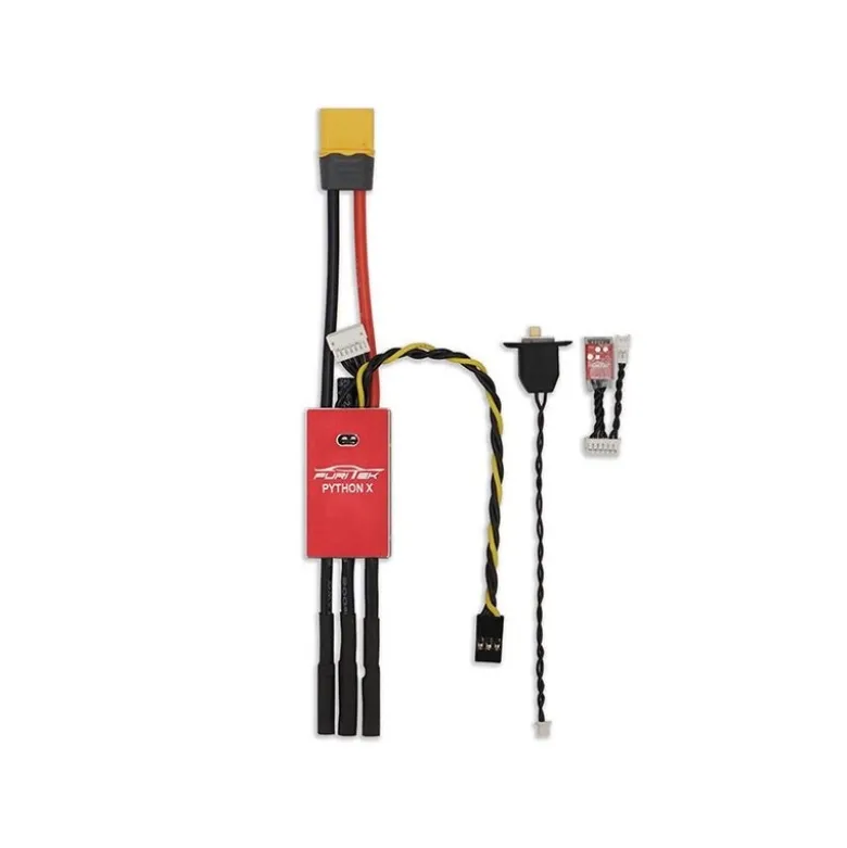 Furitek FUR2350Python X 80A/120A 2-4S Brushless Regler mit Wireless App für 1:10 RC Crawler