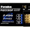 Futaba 01000500R203GF Empfänger 2,4 GHz S-FHSS 3-Kanal