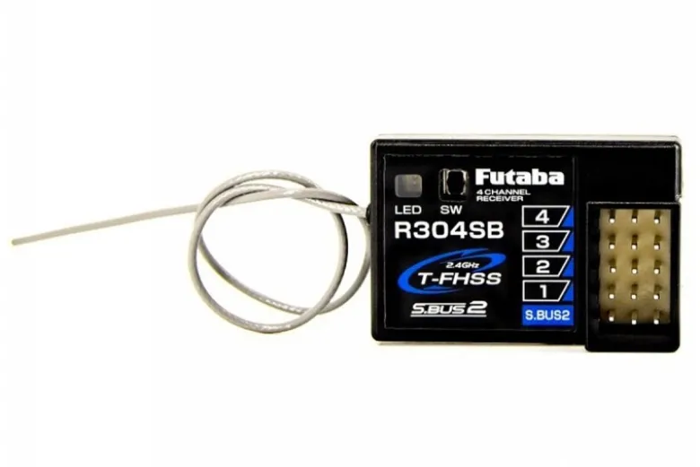Futaba 01000502R304SB 2,4GHz T-FHSS Empfänger mit Telemetrie und S.BUS2