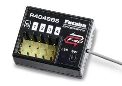 Futaba 01000691R404SBS Empfänger 4 PWM / 10 S.BUS 2,4GHz F-4G Modulation - nur in Verbindung mit T10PX / T6PV