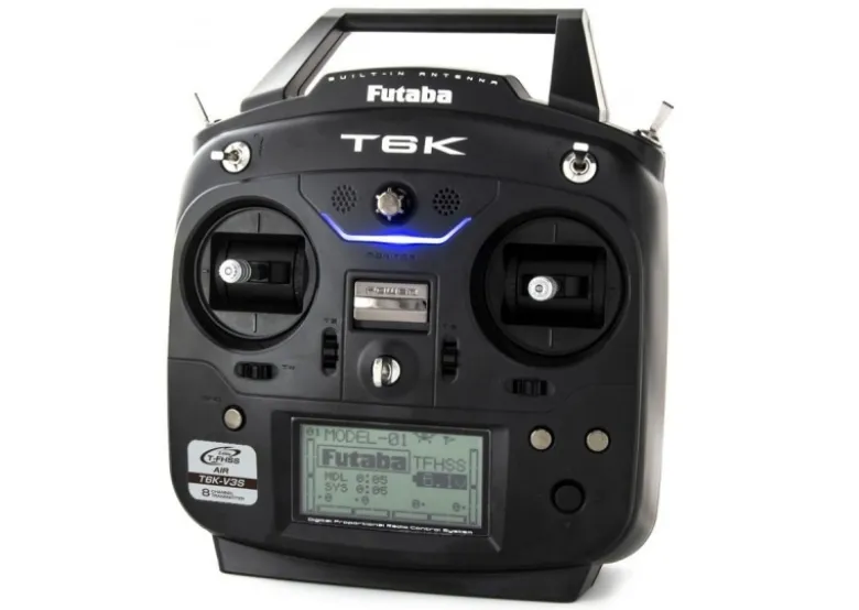 Futaba 01000098T6K V3S 8-Kanal Fernsteuerung 2.4GHz T-FHSS +R3008SB - M2