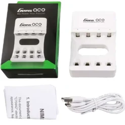 Gens ace C704A2AA & AAA NiMh Ladegerät für wiederaufladbare Batterien