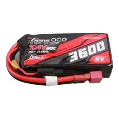 Gens ace GEA363S60DGTG-Tech 3600 mAh 11,4 V 3S1P 60C LiPo Akku mit T-Stecker