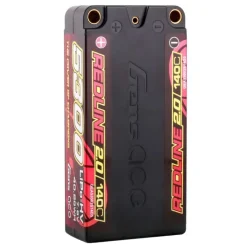 Gens ace GEA53002S14D5Redline Lipo HV 2.0 Series 5300mAh 7.6V 140C 2S2P Hardcase