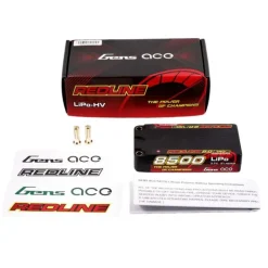 Gens ace GEA85001S14D5Redline 2.0 Series LiPo-Akku 8500mAh 1S2P 3.7V 140C Hardcase