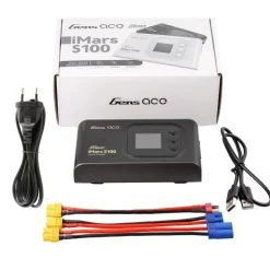 Gens ace GEAS100-EBiMars S100 G-Tech AC Balance RC Akku Ladegerät, schwarz AC-100-240V
