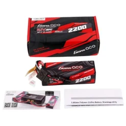Gens ace GEA223S35E2GTLiPo Akku 2200mAh 11.1V 3S1P 35C Hardcase - mit IEC2-Stecker passend für Arrma Grom Brushless Serie