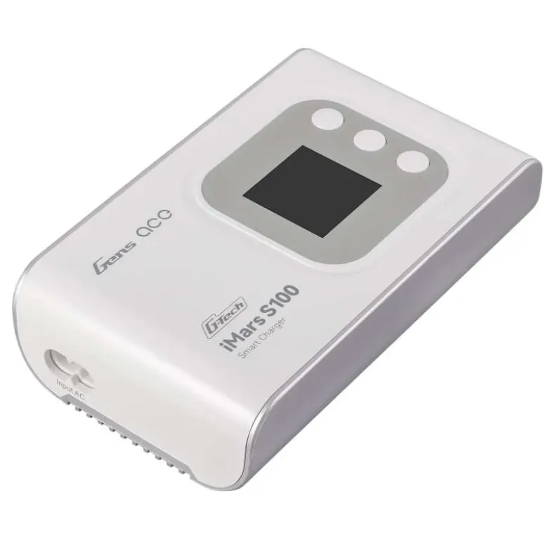 Gens ace GEAS100-EWiMars S100 G-Tech AC Balance RC Akkuladegerät, Weiß AC-100-240V