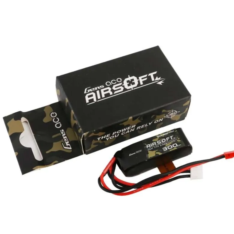 Gens ace GEA3002S35JLipo-Akku 35C 300 mAh 2S1P 7,4V, JST-SYP-Stecker