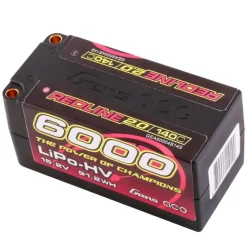 Gens ace GEA60004S14SRedline 2.0 HV Lipo Akku 6000mAh 15.2V 140C 4S2P Hardcase Short-size