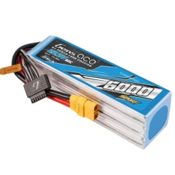 Gens ace GEA606S80SX9GTLiPo Akku G-Tech 6000mAh 22.2V 80C 6S1P, mit XT90 Stecker Softcase, speziell für die 700er Klasse Helikopter