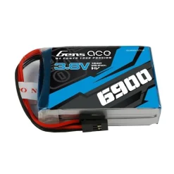 Gens ace GEA69001STXJRLiPo Senderakku 1S2P 6900mAh 3.8V für Graupner MX10, MX12