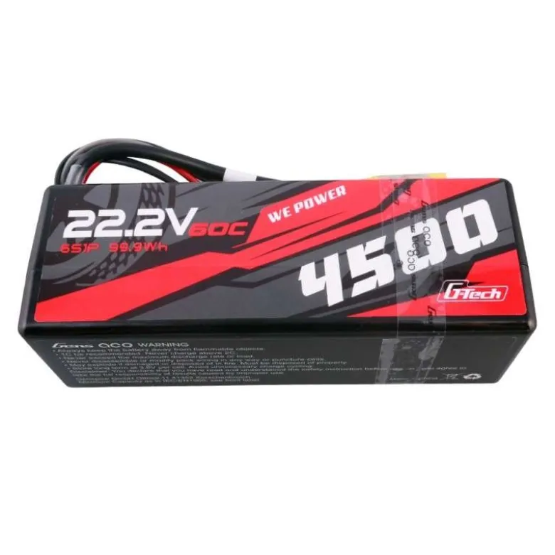Gens ace GEA456S60X9GTG-Tech LiPo Akku 22.2V 4500mAh 60C 6S1P Hardcase, XT90