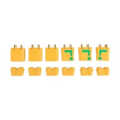 Gens ace GEAXT903XT90-S Stecker und Buchse (3 Paar) Anti blitz
