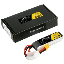 Gens ace TAA4502S95X3LTattu LiPo-Akku HV 2S 450mAh 95C 7,6V Longpack, XT30-Stecker