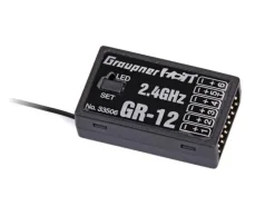 Graupner 33506GR-12 HoTT 2.4 GHz 6-Kanal Empfänger