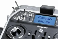 Graupner 33028.77mc-28 Sender HoTT 2.4GHz Fernsteuerung 16 Kanäle mit Koffer
