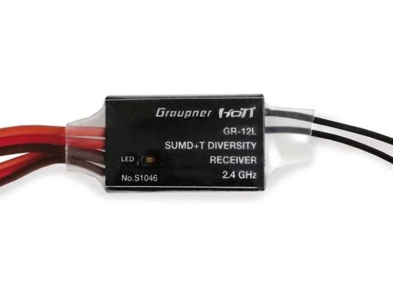 Graupner S1051GR-12L SUMD+T 2 Antennen 2.4 GHz Empfänger