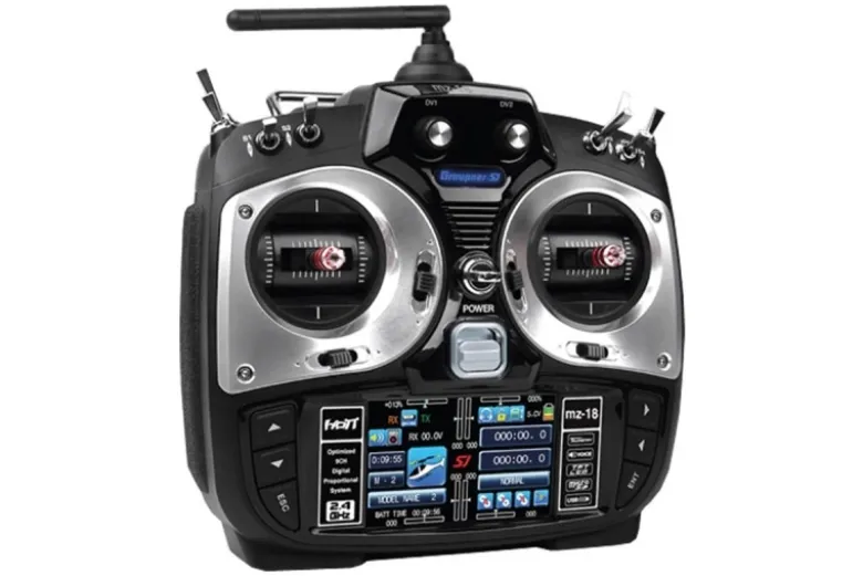 Graupner S1005.77mz-18 Sender - HoTT 2.4GHz Fernsteuerung 9 Kanal