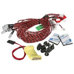 GT Power GT023Lichtset für Flugzeug und Helikopter mit 8 LEDs